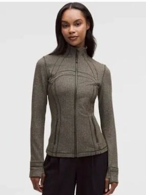 Lululemon Define Jacket Grey Sage (Heathered Greenish-Gray) 6